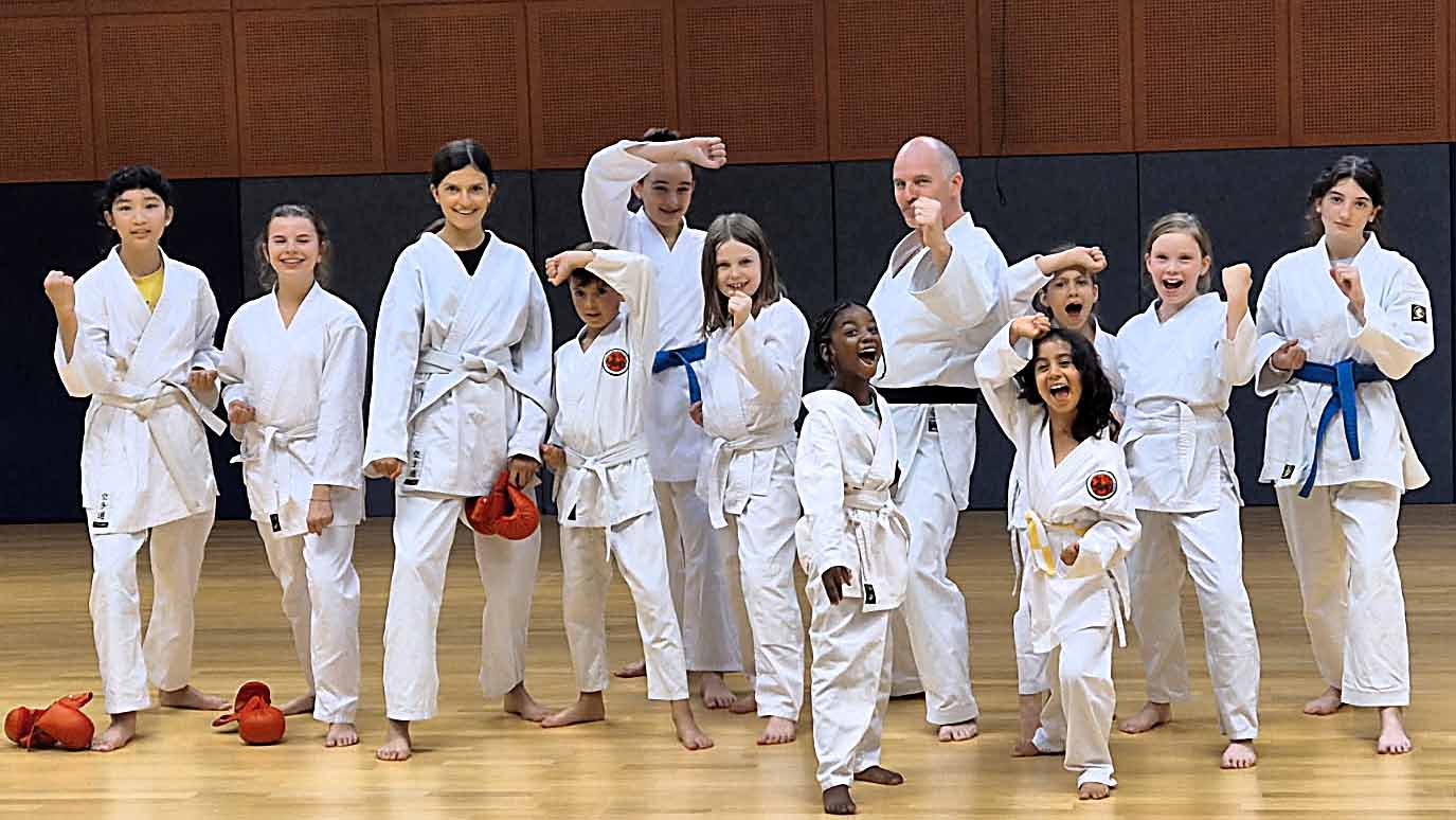 Passage de grades enfants au SKA